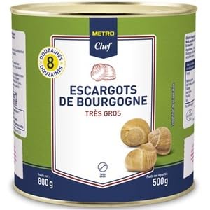 Metro Chef Escargots de Bourgogne Très Gros, 800g