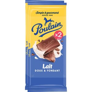 Poulain Chocolat Lait Doux Fondant 2x95g