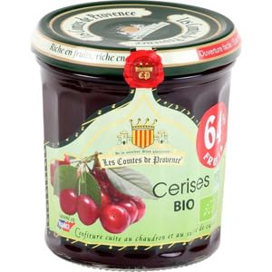 Comtes de Provence Confiture de Cerises Bio 350g