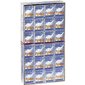 Fala Backhefe Dry Baking Yeast, Multipack, Sachets