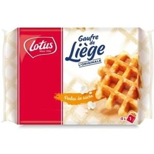 Lotus Gaufre de Liège, L'Originale, with Perles de Sucre