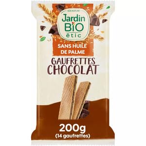 Jardin BiO étic Gaufrettes Chocolat