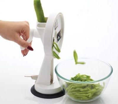 Rotary Bean Slice with Suction Cup - Kitchen Gadgets