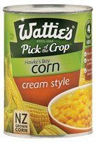 Watties Cream Style Corn 410g