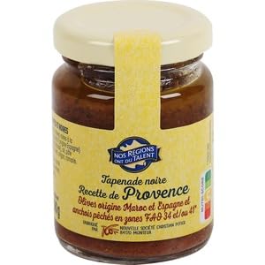 Nos Régions ont du Talent Nos Regions Tapenade With Black Olives 90g