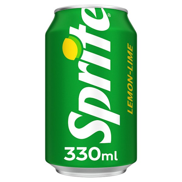 Sprite Lemon Lime Can, 330ml - Case of 24