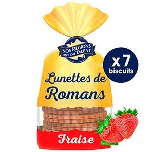 Nos Regions Lunettes De Romans Fourrees A La Fraise 350g