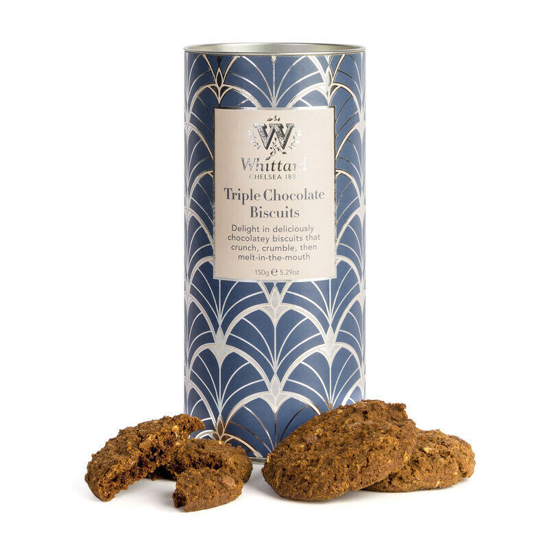Whittard Triple Chocolate Biscuits, 150g
