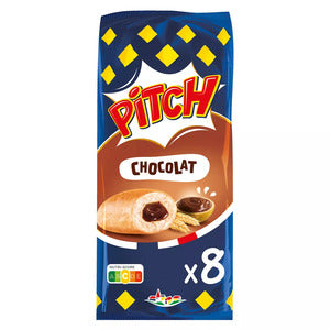 Pasquier Pitch Brioches Fourrees Chocolat (x8) 320g
