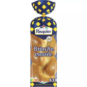 Pasquier Brioche Tressee Non Tranchée 600g