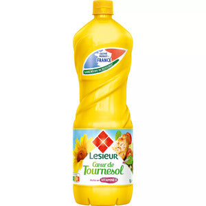 Lesieur Heart Of Sunflower Oil 1L - French