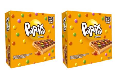 Papita Caramel 6 Biscuits x 20g (120g) - pack of 2