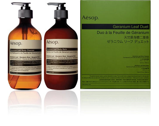 Aesop Geranium Leaf Duet
