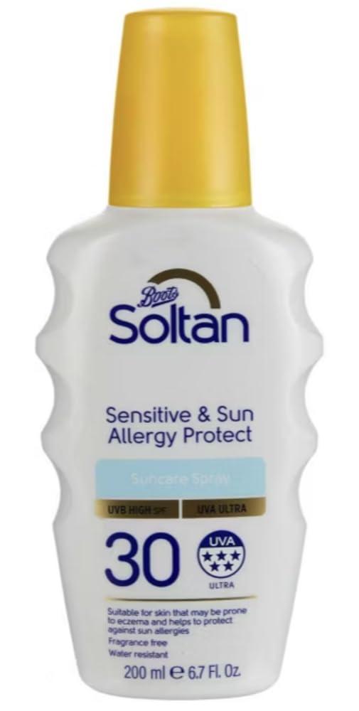 Soltan Sensitive & Sun Allergy Protect Spray SPF30 200ml