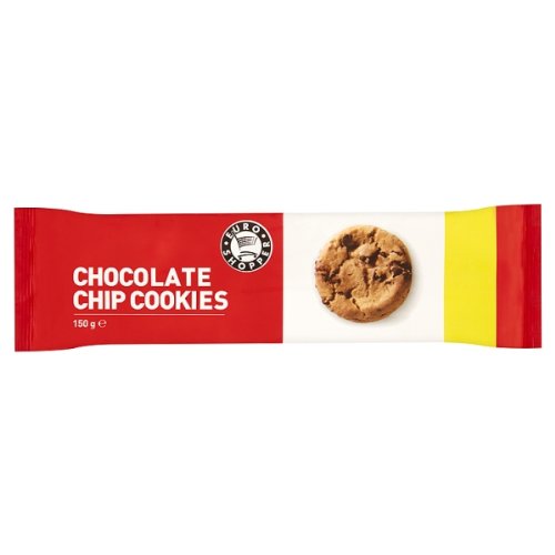 Euro Shopper Chocolate Chip Cookies 150g (Pack of 11 x 150g)