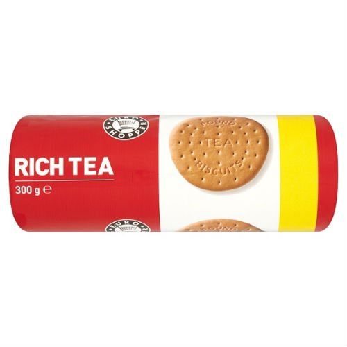 Euro Shopper Rich Tea Biscuits 300g Case of 15