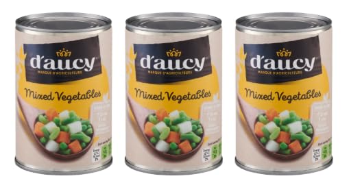 D'aucy Mixed Vegetables, Pack of 3