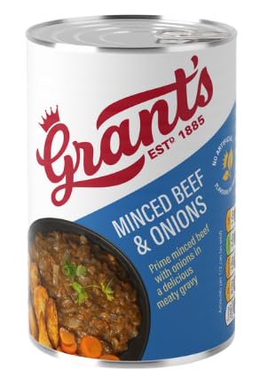 Grant's Minced Beef & Onions 392g, Pack of 2