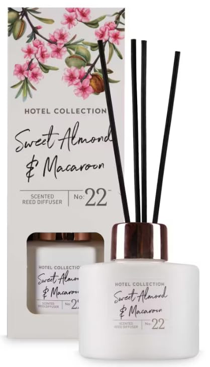 Hotel Collection Sweet Almond & Macaroon Scented Reed Diffuser, No. 22, Home Fragrance