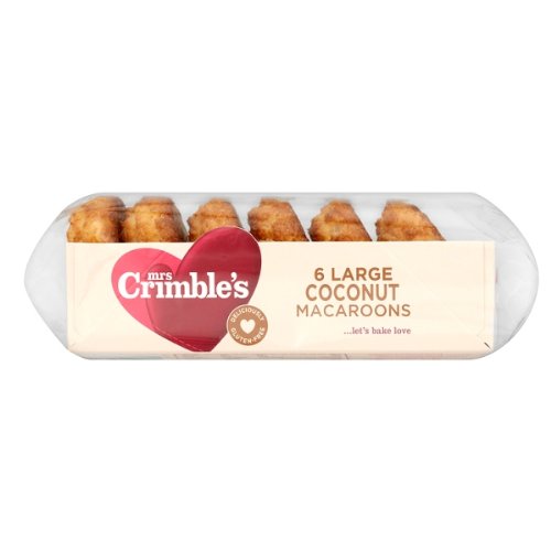 Mrs. Crimble's 6 Large Coconut Macaroons