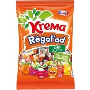 Krema Fruit Candies Regalad 360g