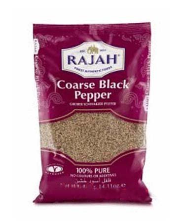 Rajah Coarse Black Pepper 20x100g