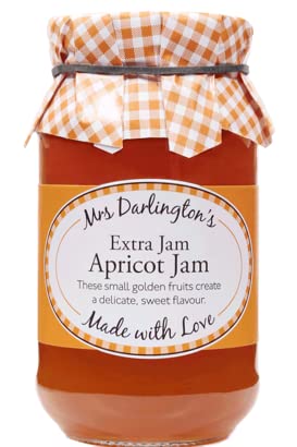 Mrs Darlington's Extra Jam Apricot Jam Gluten Free approx 340g