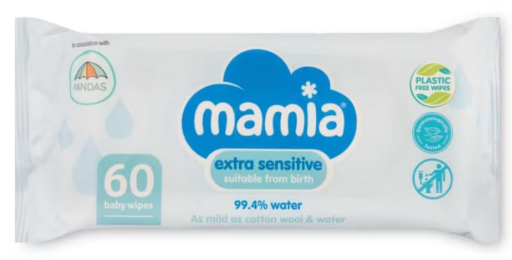 MAMIA Extra Sensitive Baby Wipes