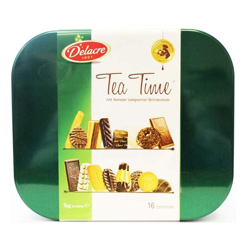 Delacre Tea Time Assortment Tin 1kg