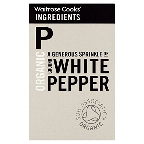 Cooks' Ingredients Organic Ground White Pepper 40g