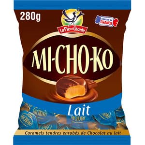 La Pie Qui Chante Michoko milk chocolate toffees, 280g