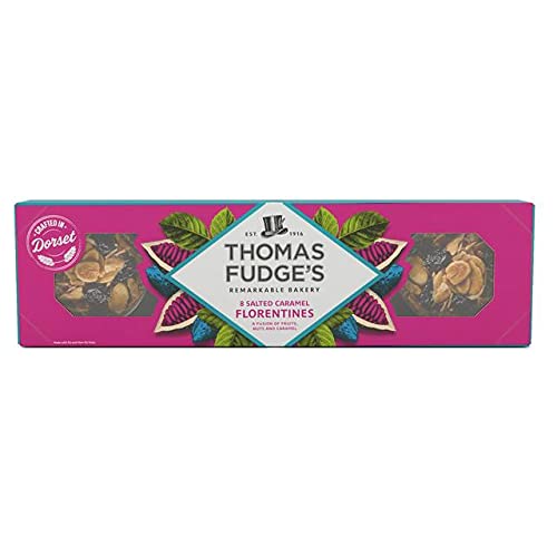 Thomas Fudge's 8 Salted Caramel Florentines 152g (8 x19g)