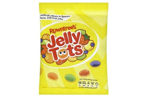 Rowntrees Jelly Tots Share Bags (box of (12 x 150g bags) bags)
