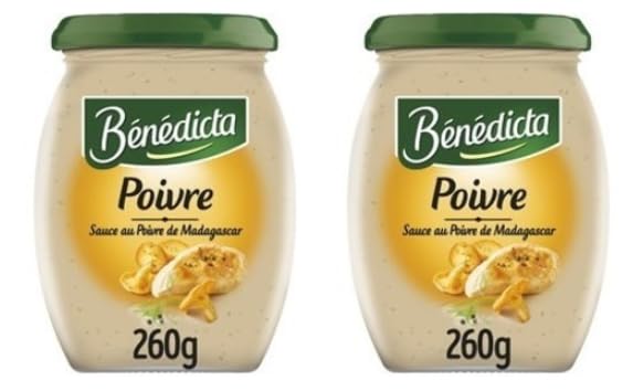 Bénédicta Poivre Sauce au Poivre de Madagascar - Pack of 2