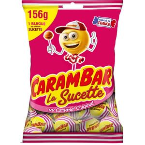 Carambar La Sucette Caramel Original 156g