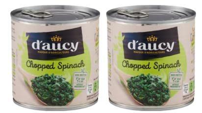 D'aucy Chopped Spinach, Pack of 2