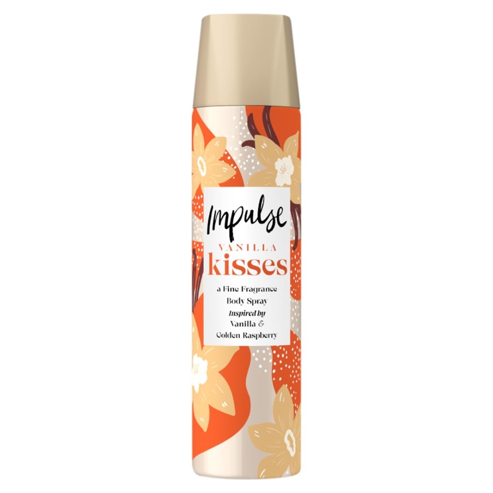 Impulse Vanilla Kisses Body Spray 75ml
