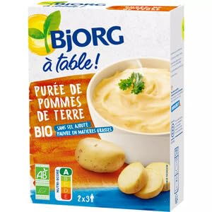 Bjorg Purée de Pommes de Terre Bio, 2x3 Portions