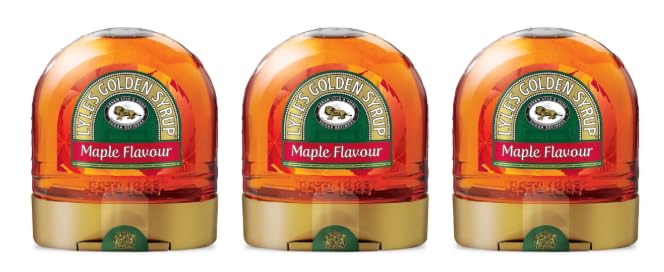 Lyles Maple Golden Syrup Breakfast Bottle - Pack of 3