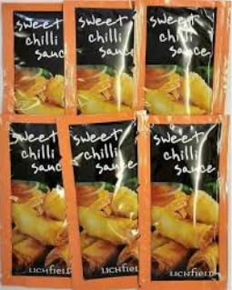Lichfield Sweet Chilli Sauce, Sachet Portions, Dipping Sauce, 100 Sachets