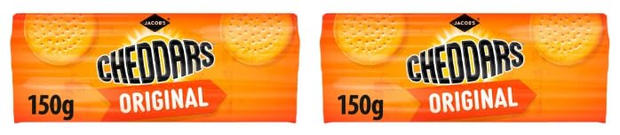 Jacob's Cheddars Original Biscuits, Cheese Flavour Crackers