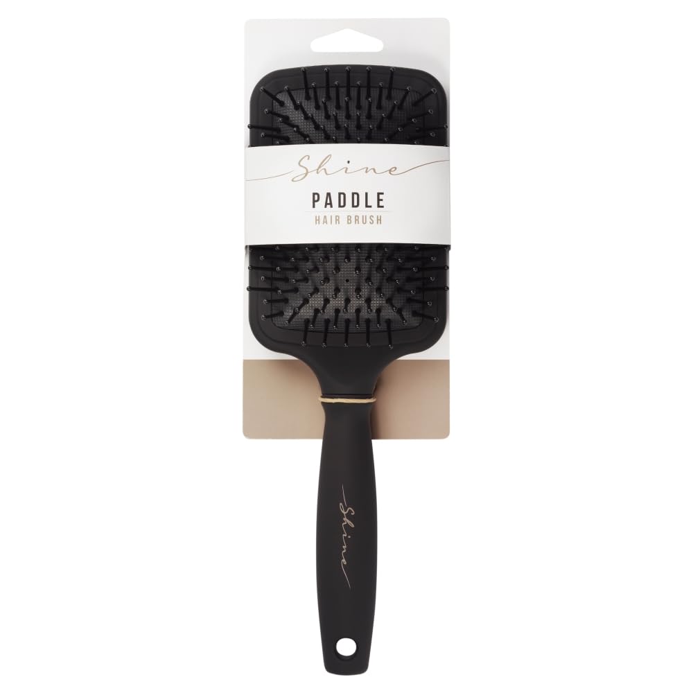 Shine Hair Brush with Paddle Design