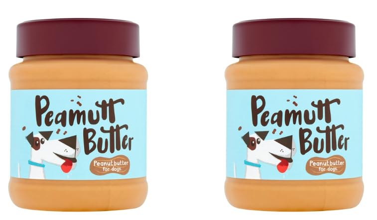 Peamutt Butter Peanut Butter for Dogs, Pack of 2