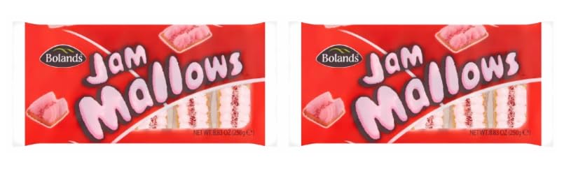 Bolands Jam Mallows Biscuits, Pack of 2