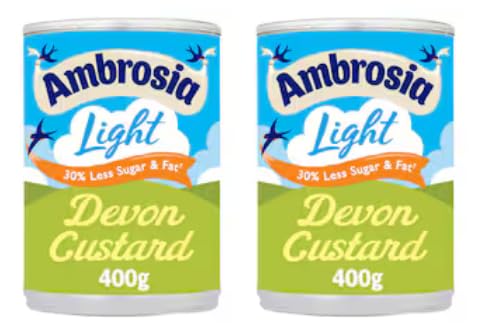 Ambrosia Light Devon Custard