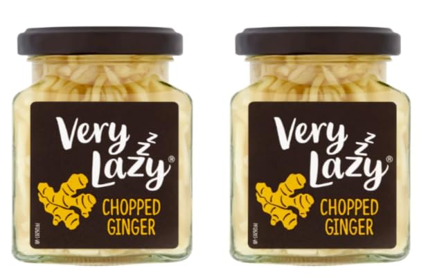 Very Lazy Chopped Ginger, Jar, Pack of 2