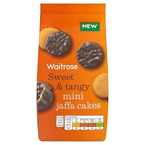 Mini Jaffa Cakes Waitrose 125g