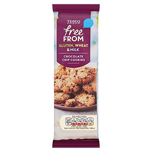 Tesco Free From Chocolate Chip Cookie Dairy Free 145G