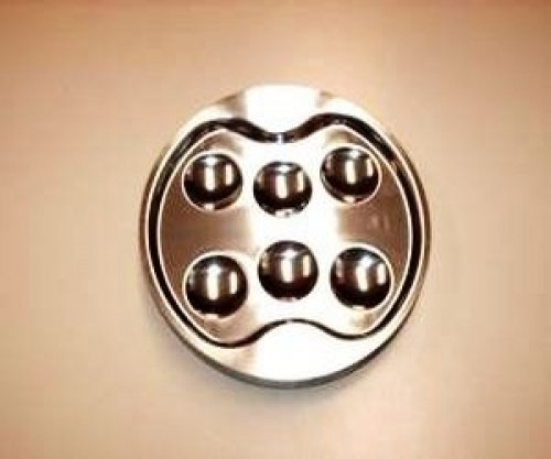 Stainless French Escargot Plate/Tray for 6 Snails