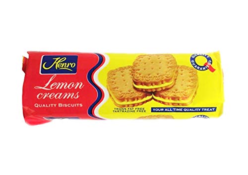 Henro Lemon Cream Biscuits 150g (Pack of 6)